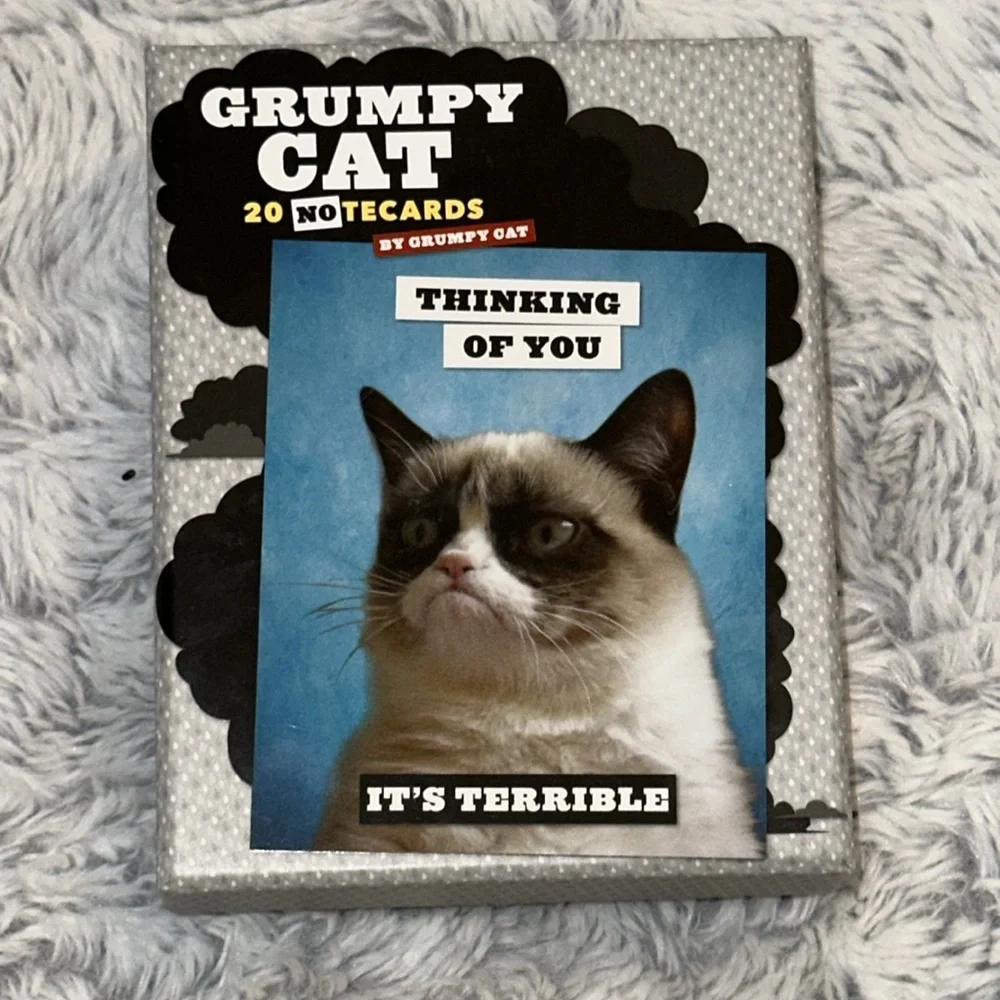 Grumpy Cat Blank Notecards‎